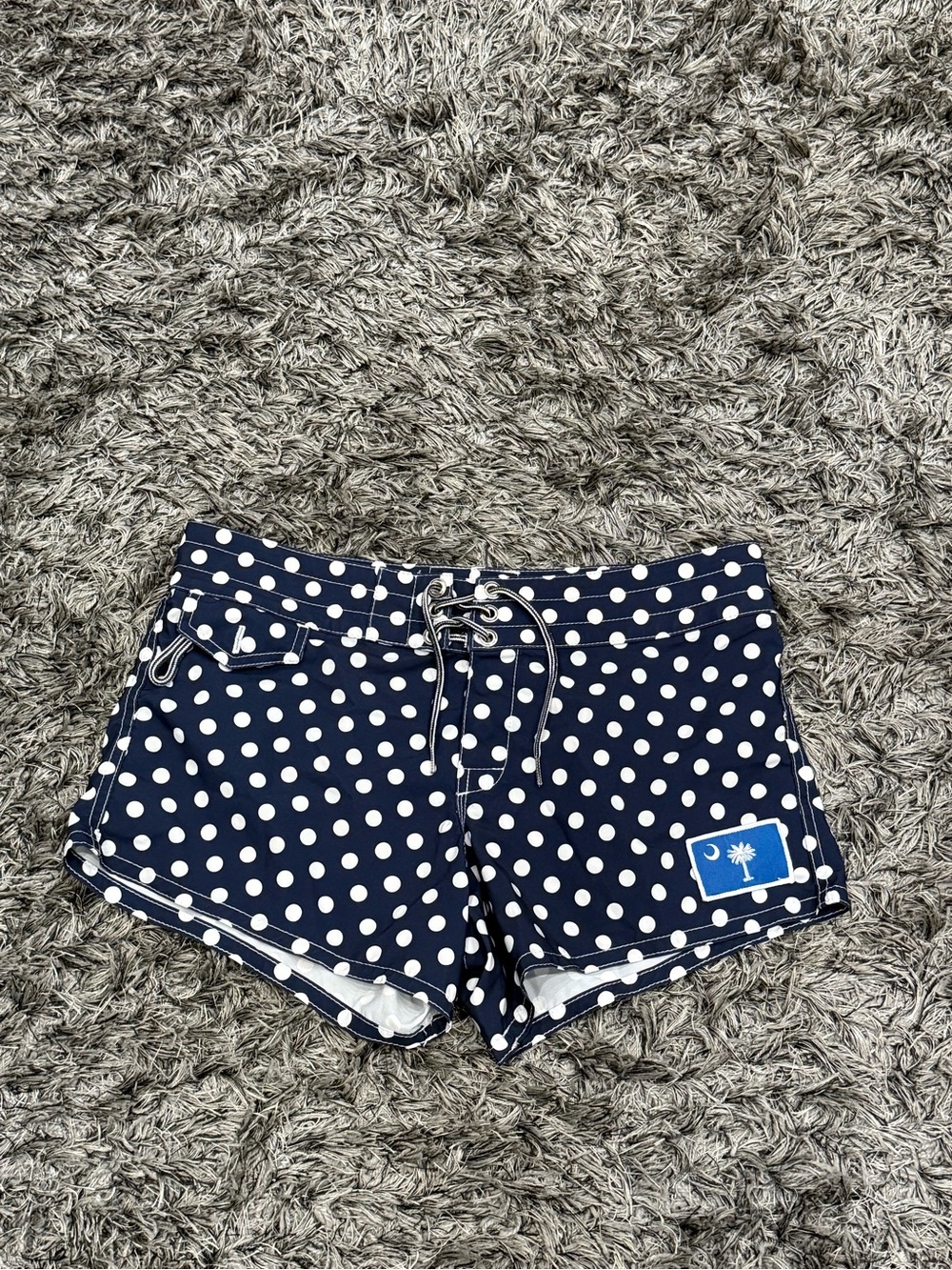 Birdwell Beach Britches South Carolina State Patch BoardShorts Swim Woman 8